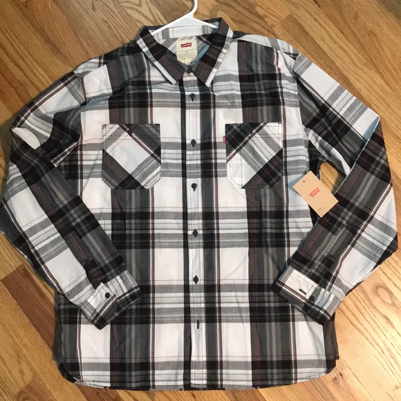 Levi's Other - NEW Men’s Levi’s Long Sleeve Plaid Shirt - Size XL